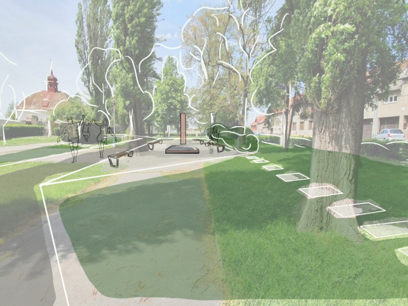 Revitalizace náměstí Republiky a náměstí Svobody v Kojetíně