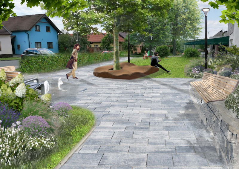 Revitalizace veřejných prostranství ve Lhotě