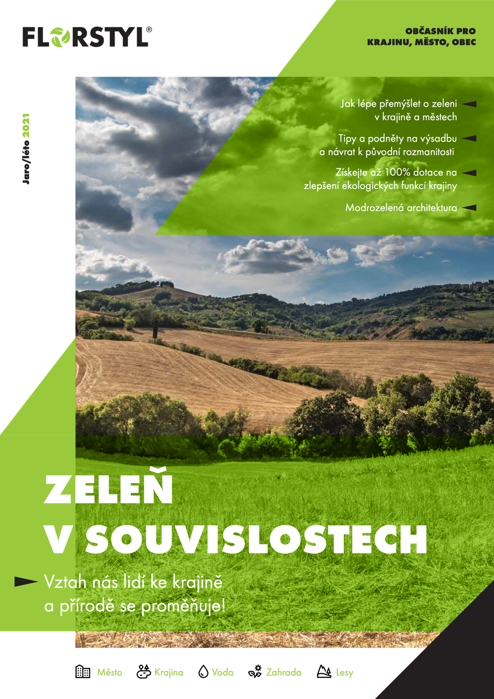 Zeleň v souvislostech Jaro/léto 2021